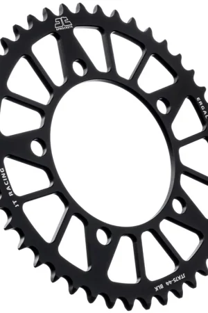 JT SPROCKETS - REAR RACELITE ALU 44T BLACK, 520 - Sprockets - Lichtgewicht Lage Prijs